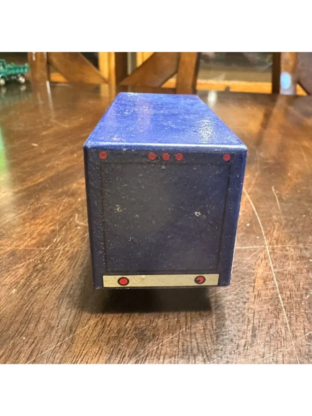 Vintage Rasltoy 22 Metal Van Seymour Fire Rescue Service